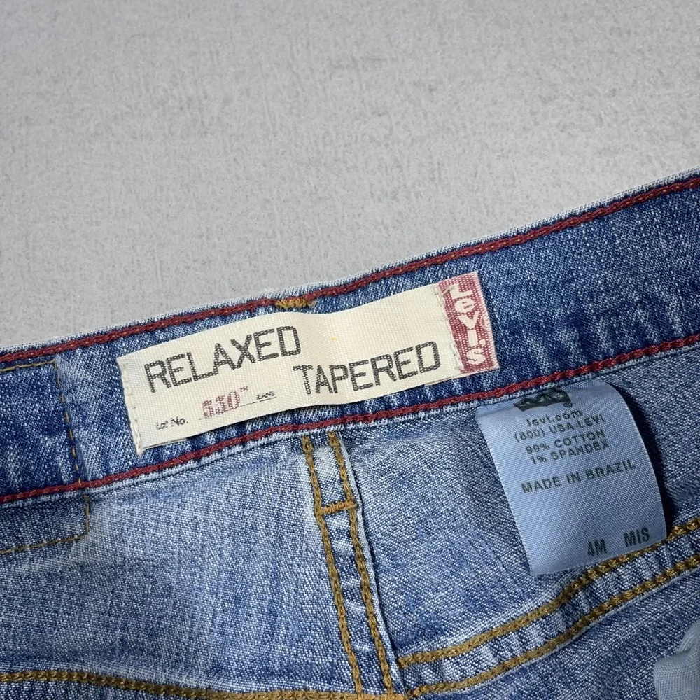 VTG Levis 550 Jeans Mens‎ 30x30 Blue Relaxed Tapered Fit Denim Y2K Classic